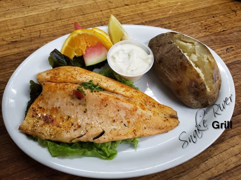 Snake River Grill food